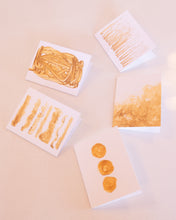 Load image into Gallery viewer, Handmade Greeting Cards: Gold Collection - Box of Sunshine